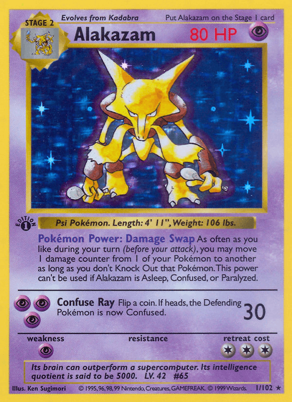 A Pokémon card