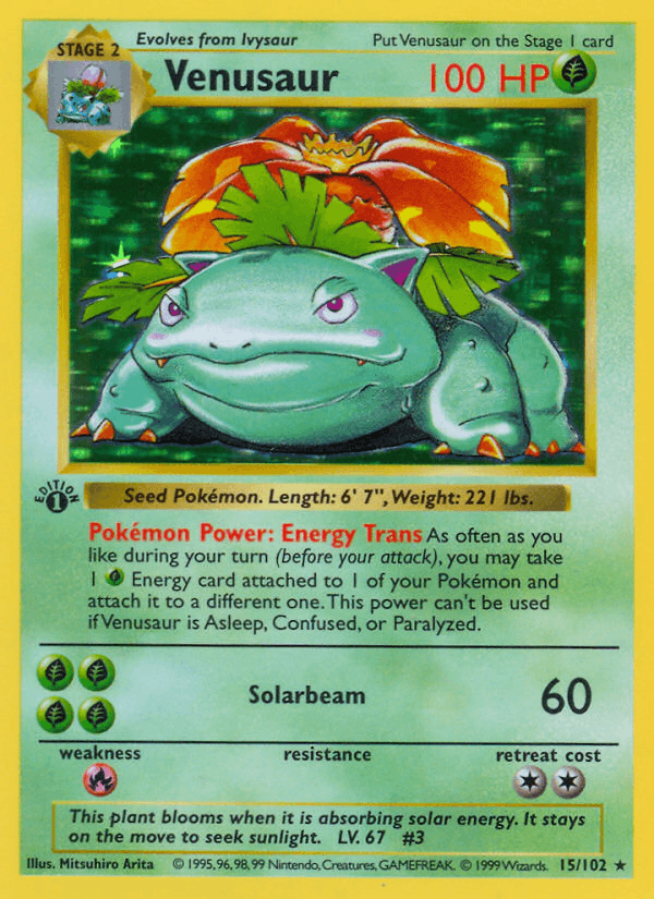 A Pokémon card