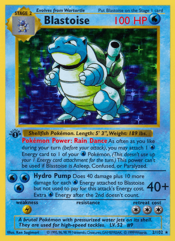 A Pokémon card
