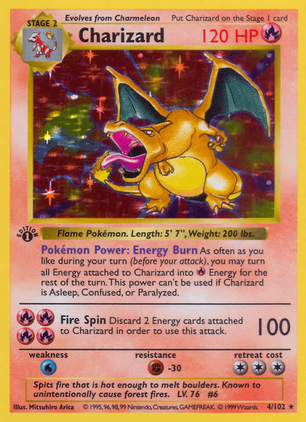 A Pokémon card