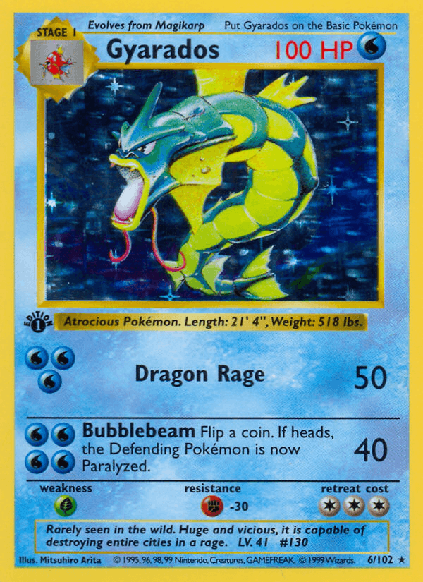 A Pokémon card