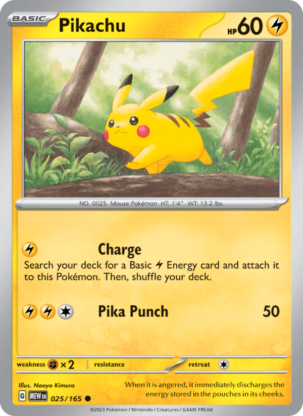A Pokémon card
