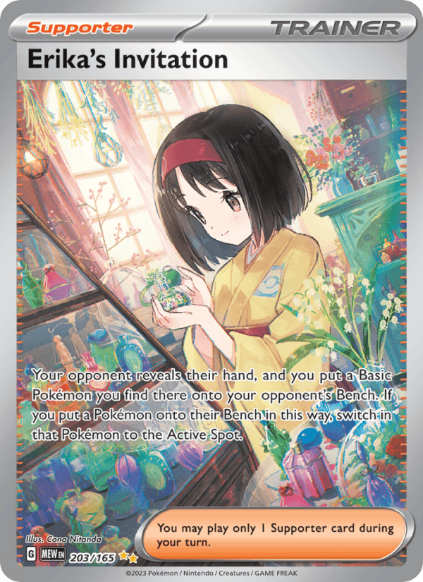 A Pokémon card