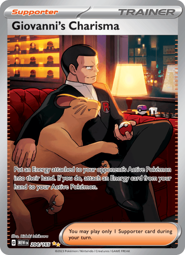 A Pokémon card