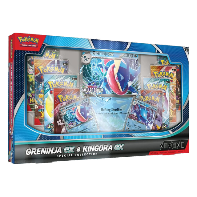Greninja ex & Kingdra ex Special Collection